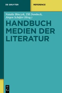 Handbuch Medien der Literatur_cover