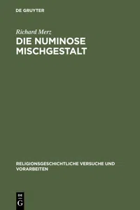 Die numinose Mischgestalt_cover