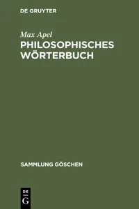 Philosophisches Wörterbuch_cover