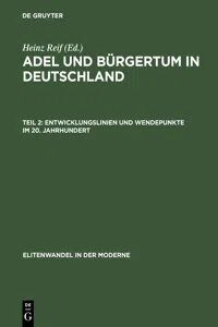 Entwicklungslinien und Wendepunkte im 20. Jahrhundert_cover