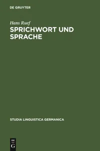 Sprichwort und Sprache_cover