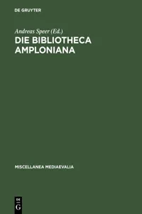 Die Bibliotheca Amploniana_cover