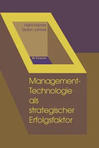 Management-Technologie als strategischer Erfolgsfaktor_cover