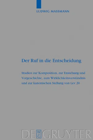 Der Ruf in die Entscheidung