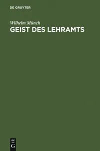 Geist des Lehramts_cover