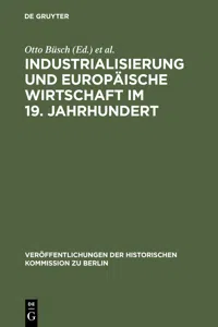 Industrialisierung und Europäische Wirtschaft im 19. Jahrhundert_cover