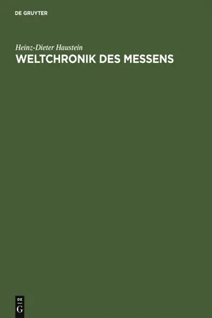 Weltchronik des Messens