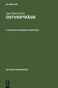 Deutsch-polnische Verträge_cover