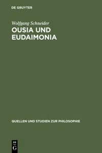 Ousia und Eudaimonia_cover