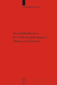 Die Goldbrakteaten der Völkerwanderungszeit - Thema und Variation_cover