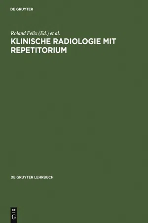 Klinische Radiologie mit Repetitorium