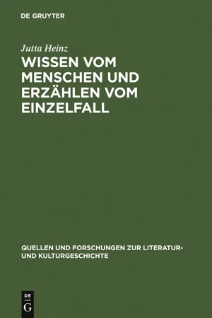 Wissen vom Menschen und Erzählen vom Einzelfall