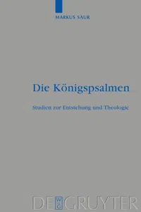 Die Königspsalmen_cover