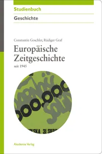 Europäische Zeitgeschichte seit 1945_cover