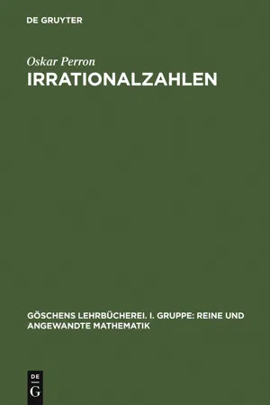 Irrationalzahlen