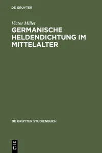 Germanische Heldendichtung im Mittelalter_cover