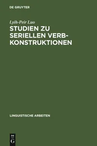 Studien zu seriellen Verbkonstruktionen_cover