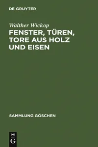 Fenster, Türen, Tore aus Holz und Eisen_cover