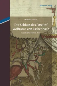 Der Schluss des "Parzival" Wolframs von Eschenbach_cover