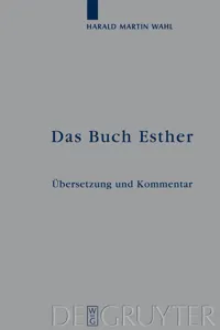 Das Buch Esther_cover