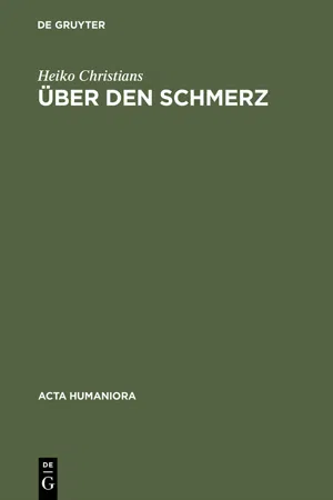 Über den Schmerz