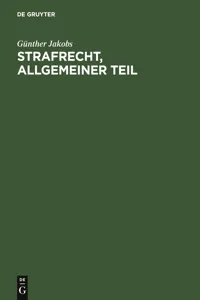 Strafrecht, Allgemeiner Teil_cover