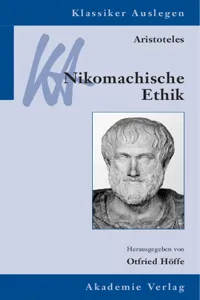 Aristoteles: Nikomachische Ethik_cover