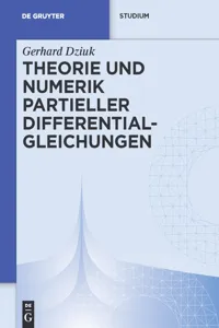 Theorie und Numerik partieller Differentialgleichungen_cover