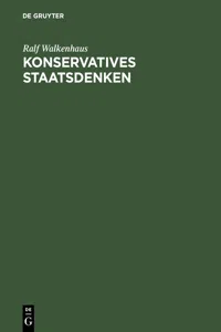 Konservatives Staatsdenken_cover