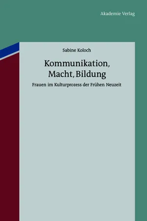 Kommunikation, Macht, Bildung