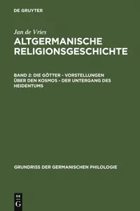 Die Götter – Vorstellungen über den Kosmos – Der Untergang des Heidentums_cover