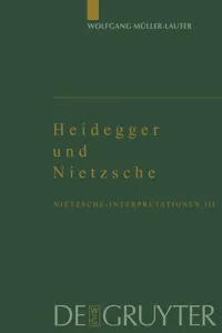 Heidegger und Nietzsche_cover