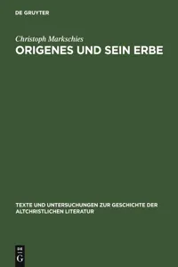 Origenes und sein Erbe_cover