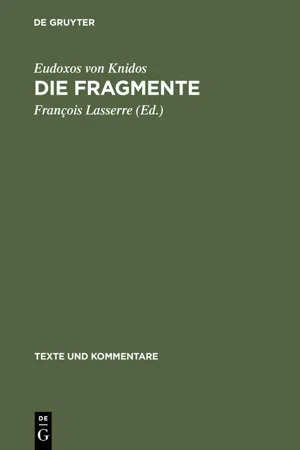 Die Fragmente