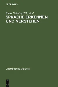 Sprache erkennen und verstehen_cover