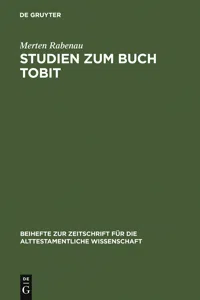 Studien zum Buch Tobit_cover