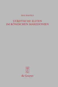 Städtische Eliten im römischen Makedonien_cover