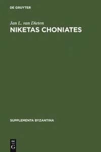 Niketas Choniates_cover