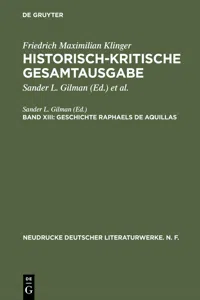 Geschichte Raphaels de Aquillas_cover