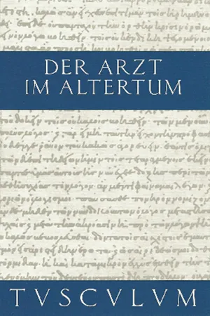 Der Arzt im Altertum