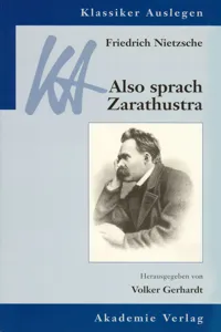 Friedrich Nietzsche: Also sprach Zarathustra_cover