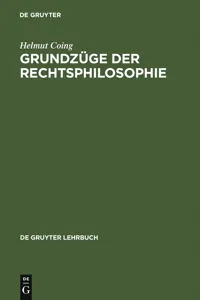 Grundzüge der Rechtsphilosophie_cover