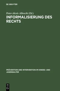 Informalisierung des Rechts_cover