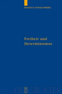 Freiheit und Determinismus_cover