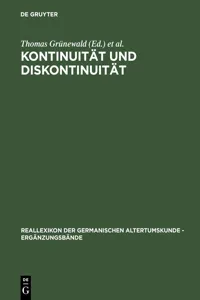 Kontinuität und Diskontinuität_cover