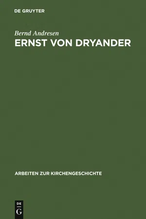 Ernst von Dryander