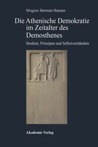 Die Athenische Demokratie im Zeitalter des Demosthenes_cover