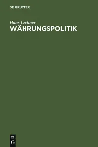 Währungspolitik_cover