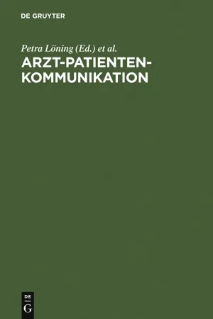 Arzt-Patienten-Kommunikation