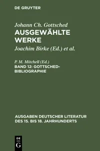 Gottsched-Bibliographie_cover